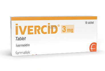 IVERCID 3 mg tablet (6 tablet) kutu görseli