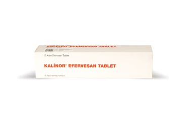 KALINOR 15 efervesan tablet kutu görseli