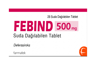 FEBIND 500 mg SUDA DAGILABILEN tablet (28 tablet) kutu görseli