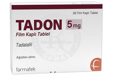 TADON 5 mg film kaplı tablet (28 tablet) kutu görseli