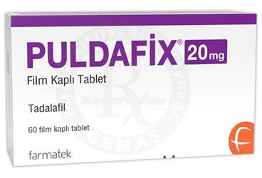 PULDAFIX 20 mg film kaplı tablet (60 tablet) kutu görseli