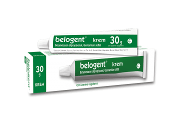 BELOGENT 30 gr krem kutu görseli