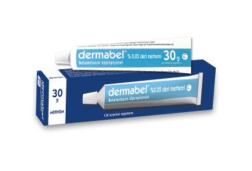 DERMABEL %0.05 deri merhemi 15 gr kutu görseli