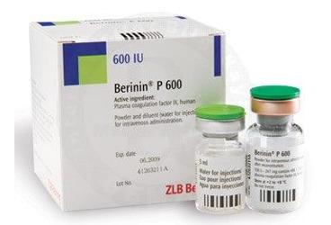 BERININ-P FAKTOR IX 600 IU 1 flakon kutu görseli