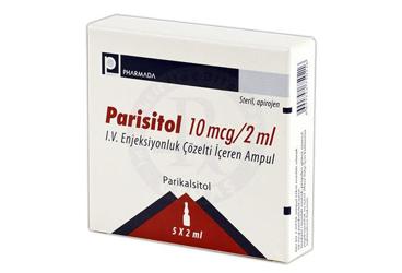 PARIKALSI 10 mcg/2 ml IV enjeksiyonluk çözelti içeren ampül 2 ml 5 ampül kutu görseli