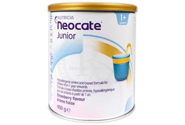 NEOCATE JUNIOR çilek aromalı 400 gr kutu görseli