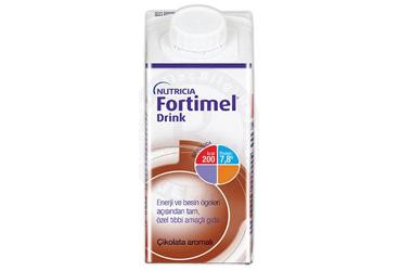 FORTIMEL DRINK çikolata aromalı 200 ml kutu görseli
