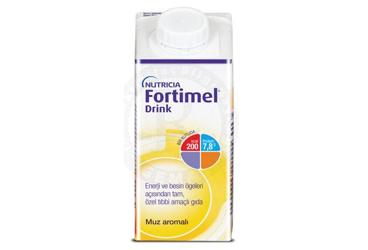 FORTIMEL DRINK muz aromalı 200 ml kutu görseli