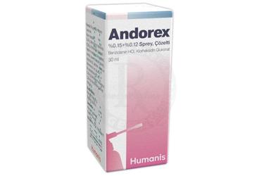 ANDOREX 30 ml sprey kutu görseli
