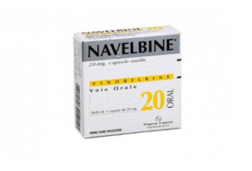 NAVELBINE 20 mg 1 yumuşak kapsül kutu görseli