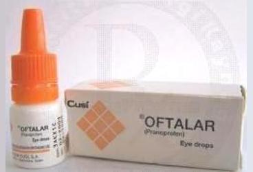 OFTALAR steril göz damlası 5 ml kutu görseli