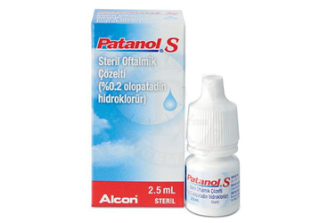 PATANOL S %0.2 steril oftalmik çözelti 2.5 ml { Novitas } kutu görseli