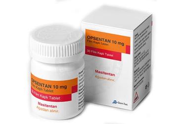OPSENTAN 10 mg film kaplı tablet (30 tablet) kutu görseli