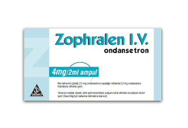 ZOPHRALEN IV 4 mg/2ml ampül kutu görseli