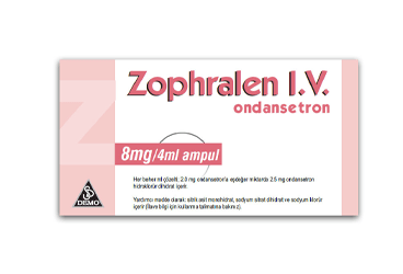 ZOPHRALEN 8 mg/4ML IV ampül kutu görseli