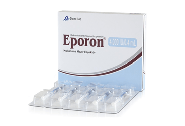 EPORON 4000 IU/0.4 ml kullanıma hazır 10 enjektör kutu görseli