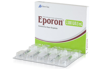 EPORON 2000 IU/0.5 ml kullanıma hazır 5 enjektör kutu görseli