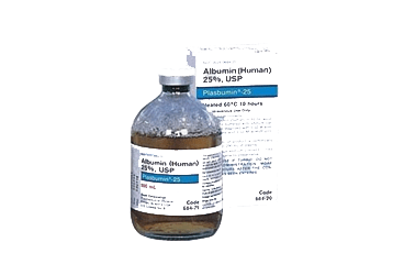 PLASBUMIN %25 100 ml 1 flakon kutu görseli