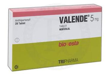 VALENDE 5 mg 28 tablet kutu görseli