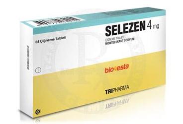 SELEZEN 4 mg 84 çiğneme tableti kutu görseli
