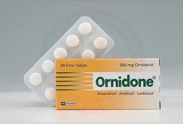 ORNIDONE 250 mg 20 film tablet kutu görseli
