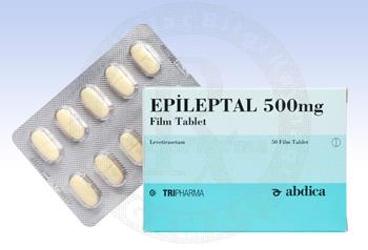 EPILEPTAL 500 mg 50 film tablet {Tripharma} kutu görseli