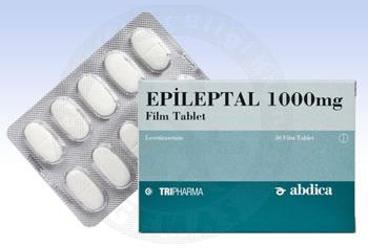 EPILEPTAL 1000 mg 50 tablet kutu görseli