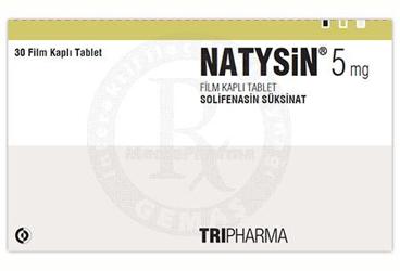 NATYSIN 5 mg 30 film tablet kutu görseli