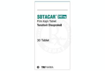SOTACAR 245 mg 30 film tablet kutu görseli