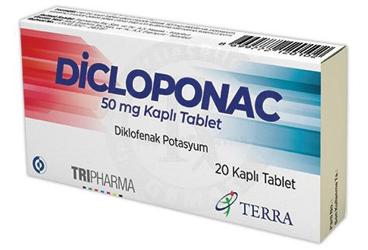 DIFLODOL 50 mg kaplı tablet (20 tablet) kutu görseli