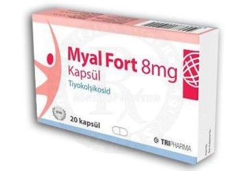 MYAL FORT 8 mg 20 kapsül kutu görseli