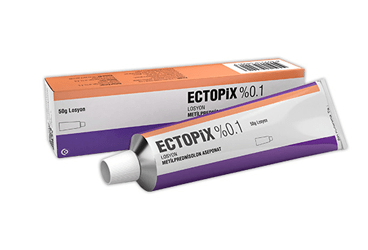 ECTOPIX M %0.1 losyon { Tripharma } kutu görseli