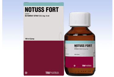NOTUSS FORT 100 ml şurup kutu görseli