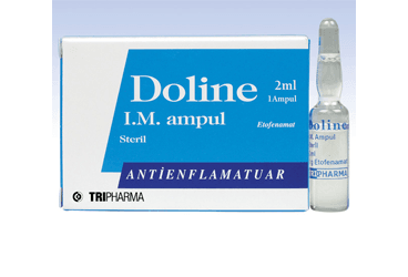 DOLINE- IM 1000 mg 3 ampül kutu görseli