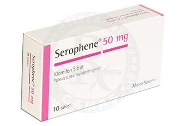 SEROPHENE 50 mg 10 tablet kutu görseli
