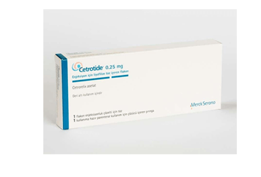 CETROTIDE 0.25 mg 1 flakon kutu görseli