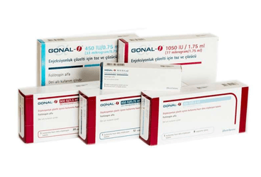 GONAL-F 300IU(22MCG)/0.5ml kull.haz. 1 enjeksiyon kalemi kutu görseli