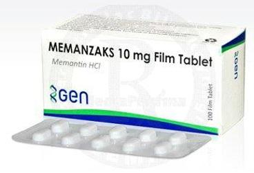 MEMANZAKS 10 mg 100 film tablet kutu görseli
