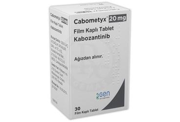 CABOMETYX 20 mg film kaplı tablet kutu görseli