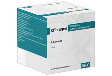 KFIBROGEN 300 mg/4 ml nebulizasyon çözeltisi kutu görseli