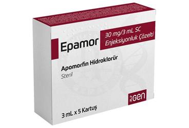 EPAMOR 30 mg/3ml ENJEKSIYONLUK çözelti (5 KARTUŞ) kutu görseli