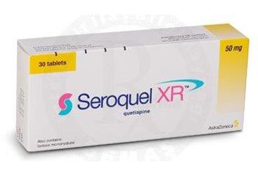 SEROQUEL XR 50 mg uzatılmış salınımlı 30 tablet kutu görseli