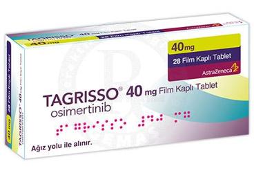 TAGRISSO 40 mg 28 film kaplı tablet kutu görseli