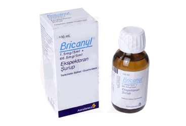 BRICANYL EXPEKTORAN 100 ml şurup kutu görseli