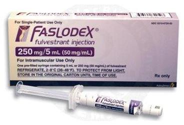 FASLODEX 250 mg/5 ml x 2 enjeksiyonluk çözelti kutu görseli