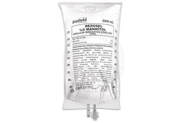 REZOSEL %5 MANNITOL irigasyon solüsyonu 3000 ml setsiz kutu görseli