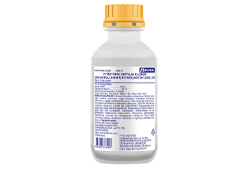 %0.9 IZOTONIK Sodyum Klorür içeren irigasyon solüsyonu 500 ml (POLIPROPILEN şişe) kutu görseli