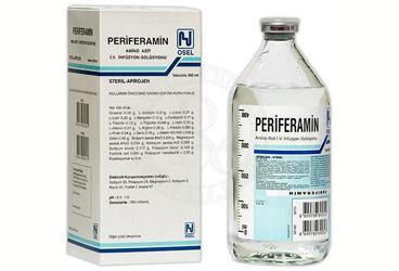 PERIFERAMIN aminoasit sol.500 ml setsiz şişe kutu görseli