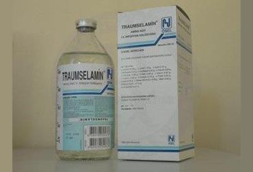 TRAUMSELAMIN aminoasit sol.500 ml setsiz şişe kutu görseli