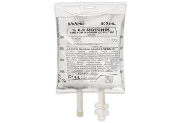 BIOFLEKS %0.9 IZOTONIK Sodyum Klorür solüsyon 500 ml(pvc torba) setli kutu görseli